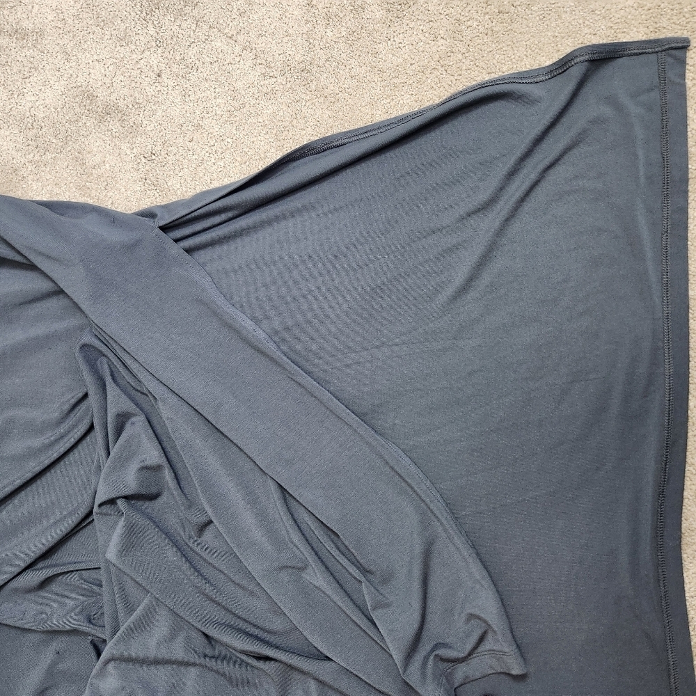 Athleta Santorini Maxi Dress Size 2XL Granite Blue - Picture 6 of 13